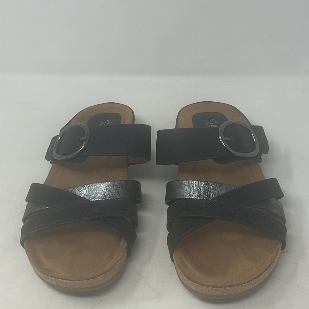 EuroSoft Genalyn Cork Comfort Footbed Slide Sandal